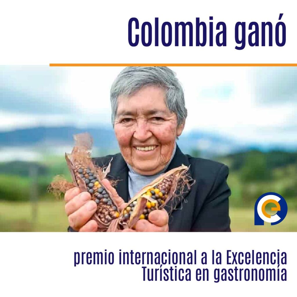 Colombia ganó premio internacional a la Excelencia Turística en gastronomía