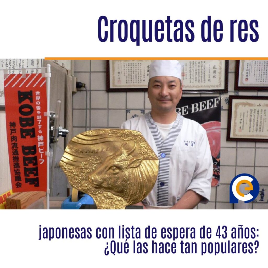 Croquetas de res japonesas con lista de espera de 43 años: ¿Qué las hace tan populares?
