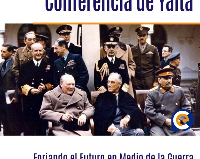 En 1945 da comienzo la Conferencia de Yalta hacia el final de la Segunda Guerra Mundial