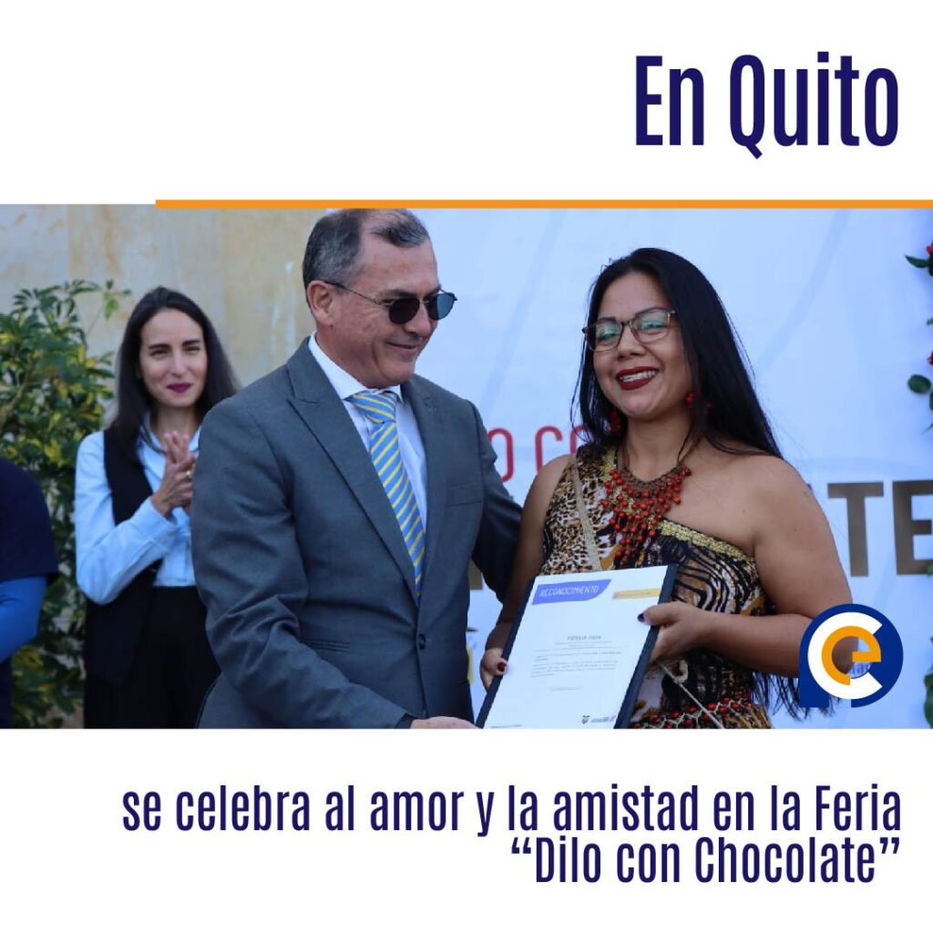 En Quito, se celebra al amor y la amistad en la Feria “Dilo con Chocolate”