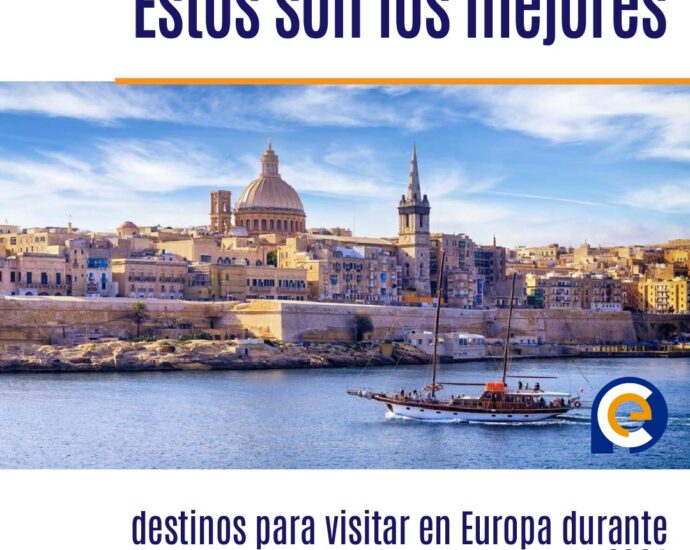 Éstos son los mejores destinos para visitar en Europa durante 2024