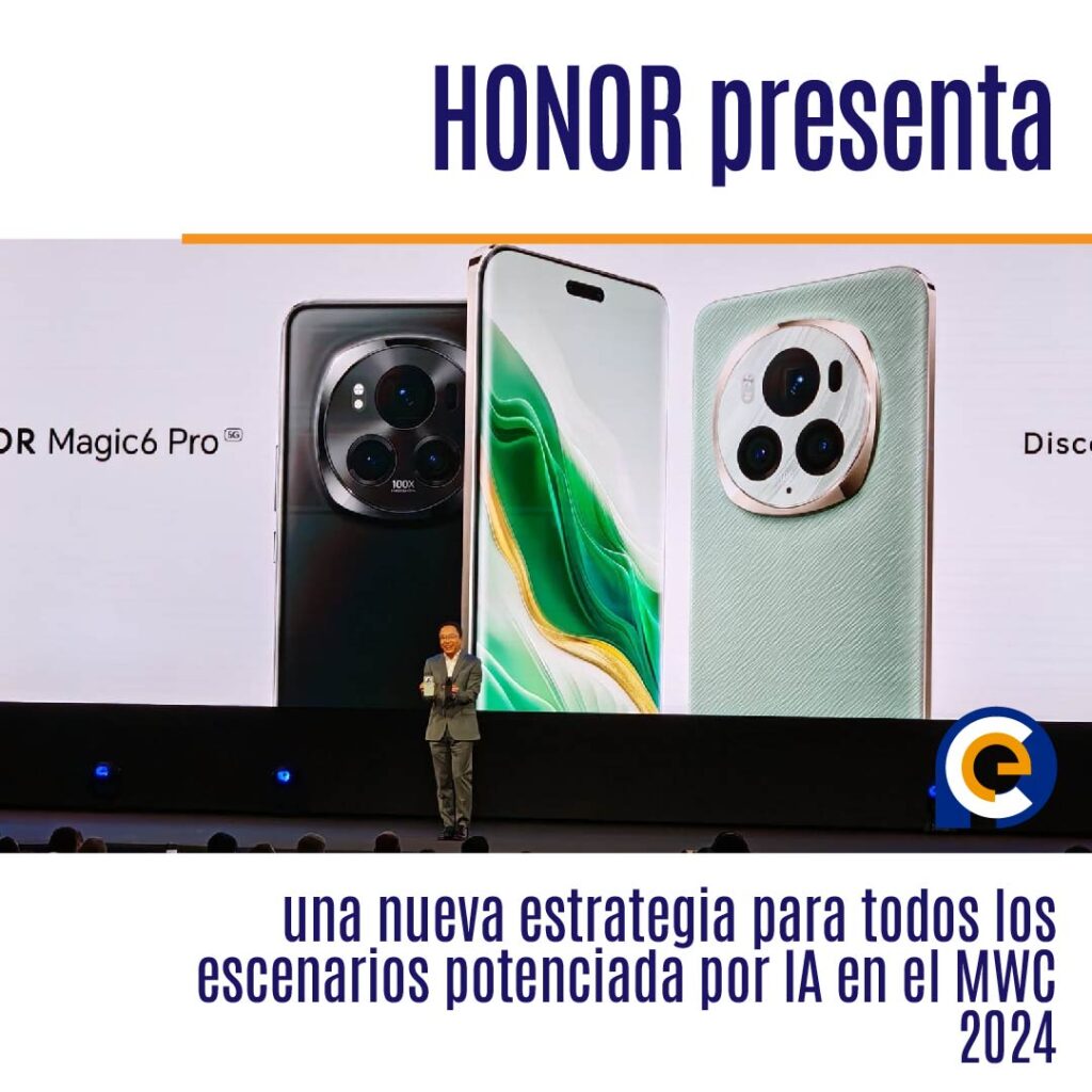 HONOR presenta una nueva estrategia para todos los escenarios potenciada por IA en el MWC 2024
