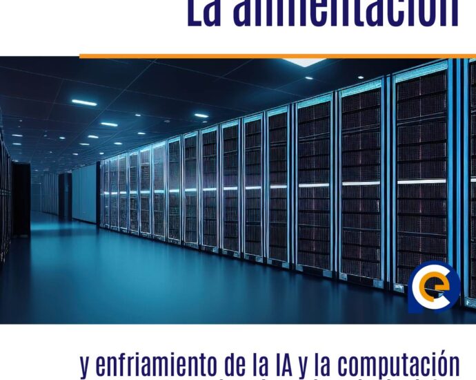 La alimentación y enfriamiento de la IA y la computación acelerada en la sala de datos