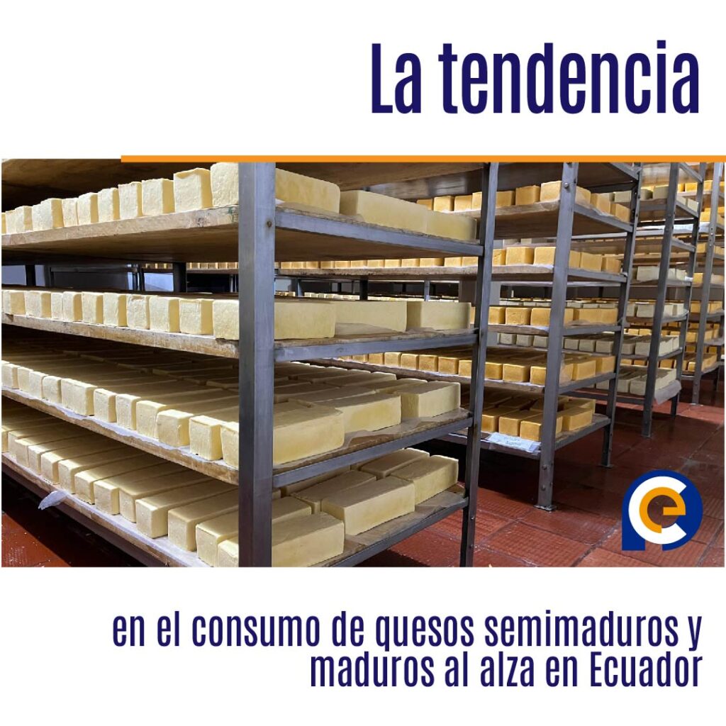 La tendencia en el consumo de quesos semimaduros y maduros al alza en Ecuador