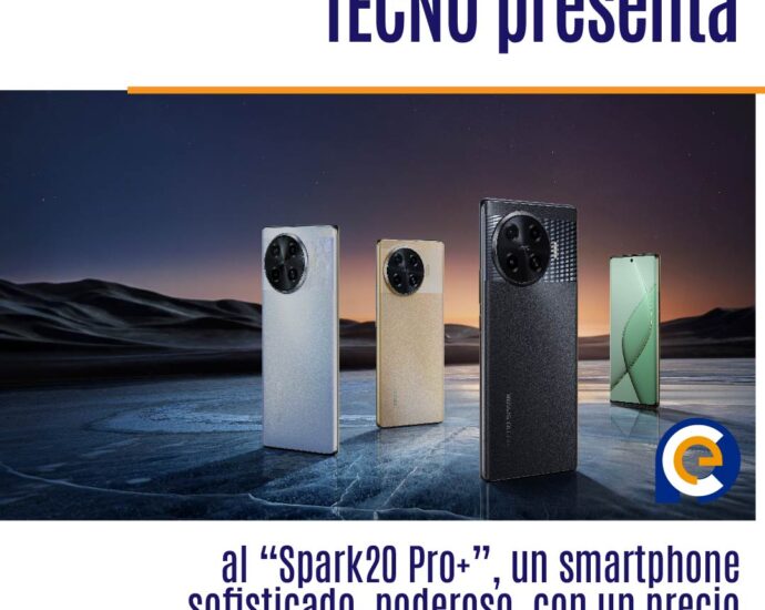 TECNO presenta al “Spark20 Pro+”, un smartphone sofisticado, poderoso, con un precio realmente atractivo