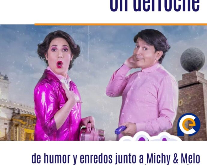 Un derroche de humor y enredos junto a Michy & Melo perdidas en Quito!