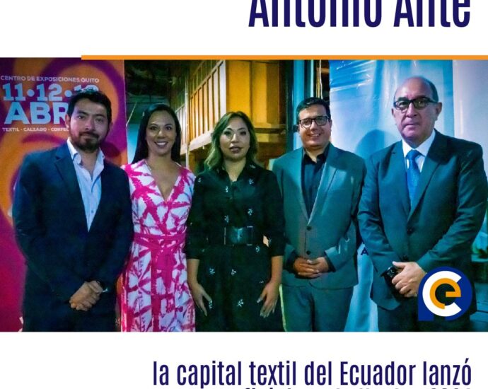 Antonio Ante, la capital textil del Ecuador lanzó oficialmente Xpotex 2024