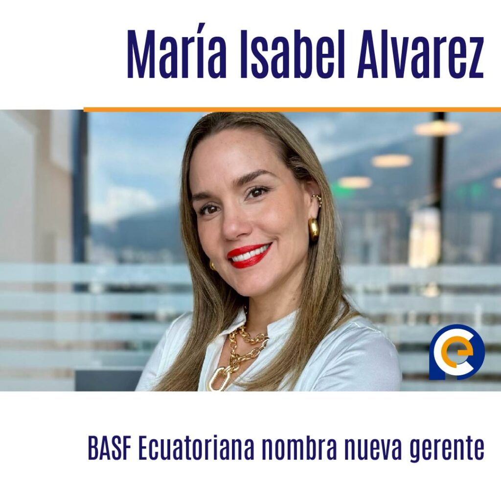 BASF Ecuatoriana nombra como nueva gerente a María Isabel Alvarez