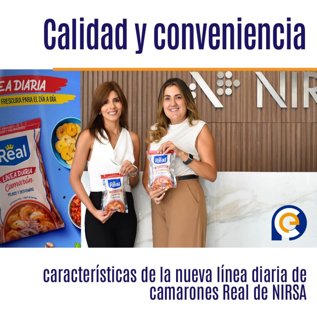 Calidad y conveniencia: características de la nueva línea diaria de camarones Real de NIRSA