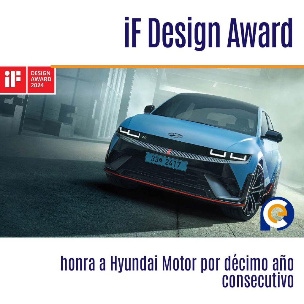 El premio iF Design Award honra a Hyundai Motor por décimo año consecutivo