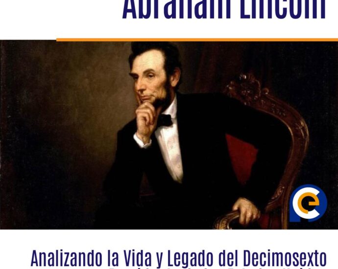 En 1861, Abraham Lincoln se convierte en presidente de los Estados Unidos
