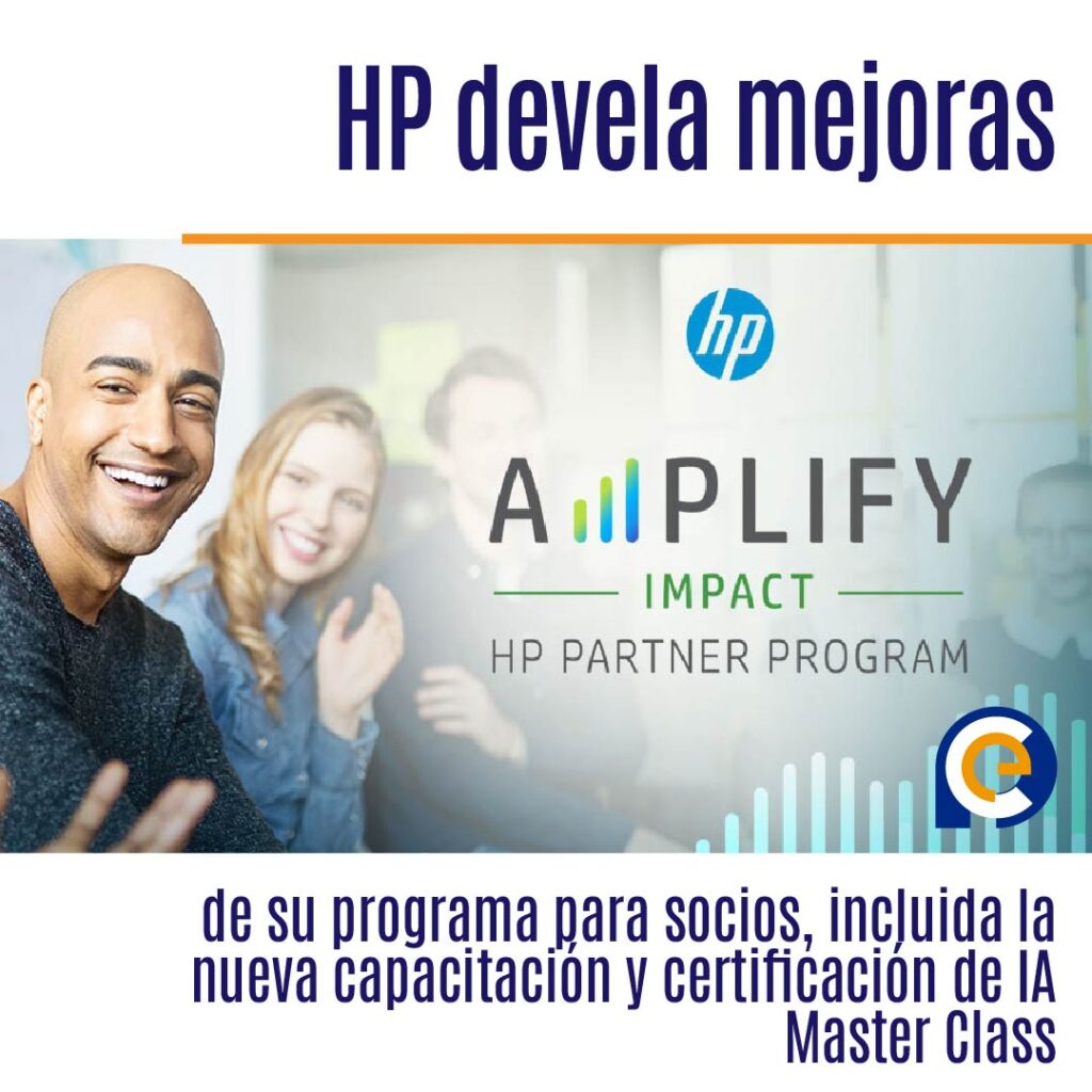 HP devela mejoras de su programa para socios, incluida la nueva capacitación y certificación de IA Master Class