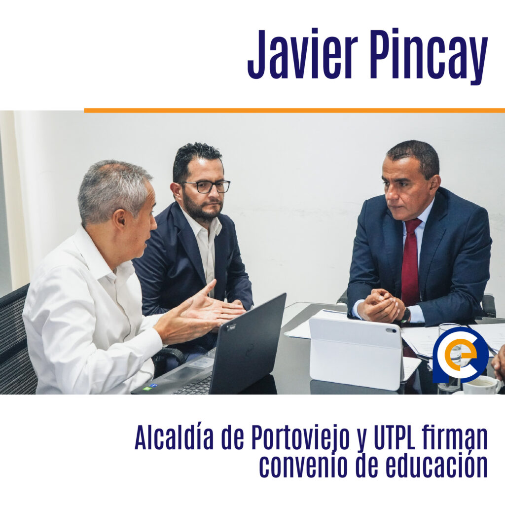 alcalde de Portoviejo,  Javier Pincay 