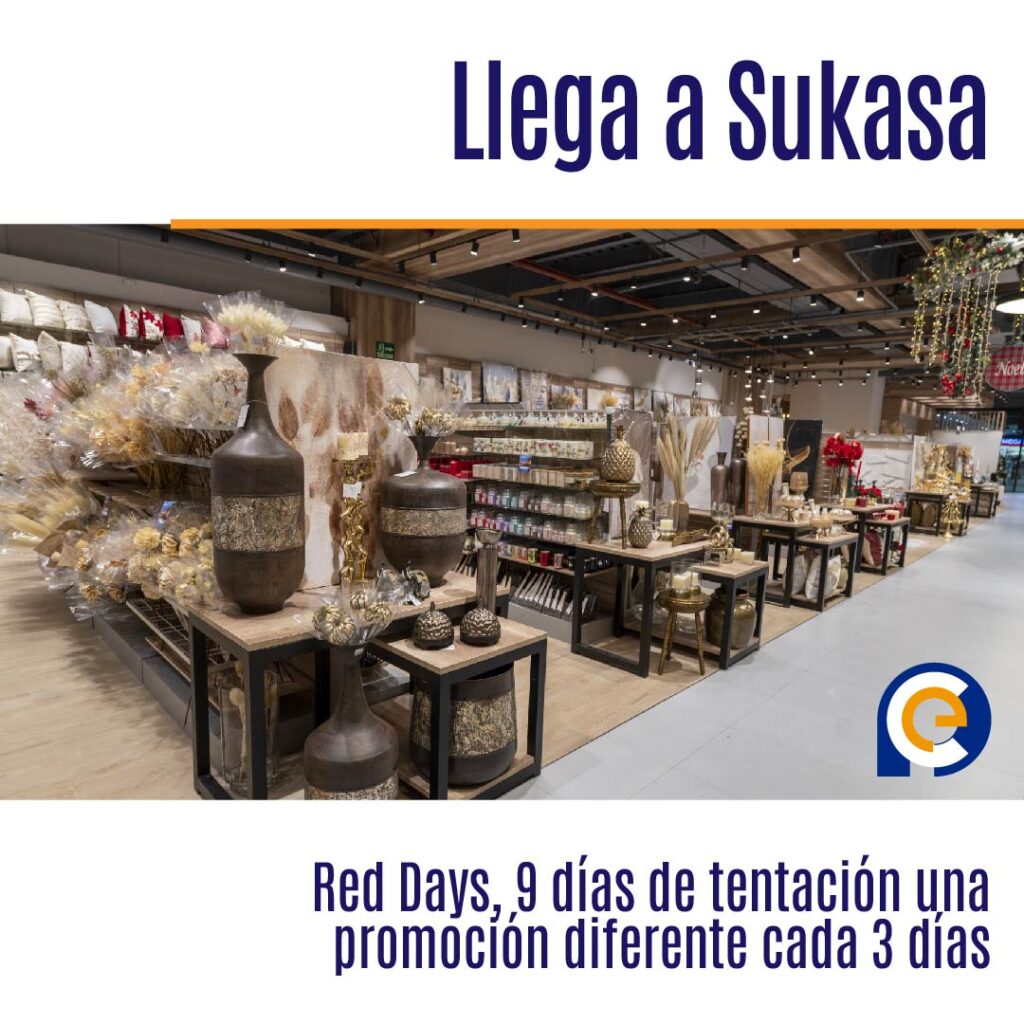 Llega a Sukasa Red Days, 9 días de tentación una promoción diferente cada 3 días