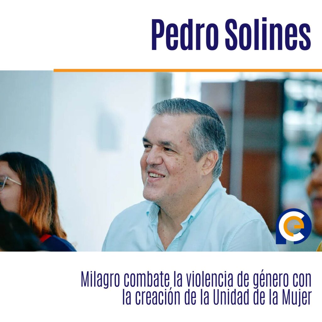 alcalde de Milagro, Pedro Solines