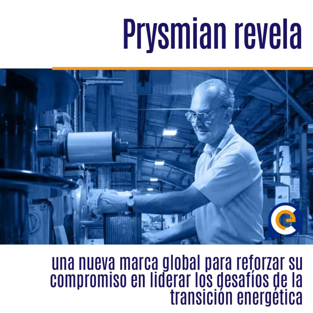 Prysmian revela una nueva marca global para reforzar su compromiso en liderar los desafíos de la transición energética