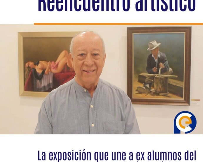 Reencuentro artístico: La exposición que une a ex alumnos del Colegio Daniel Reyes