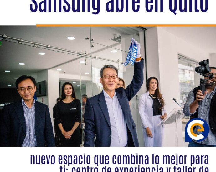 Samsung abre en Quito nuevo espacio que combina lo mejor para ti: centro de experiencia y taller de soluciones premium