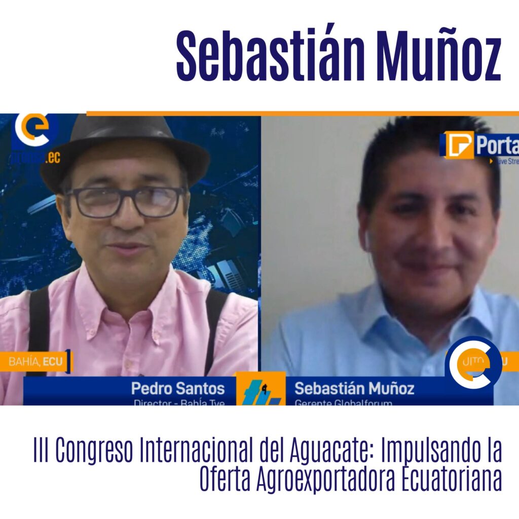 Sebastián Muñoz, Gerente de Global Forum y Coordinador del evento