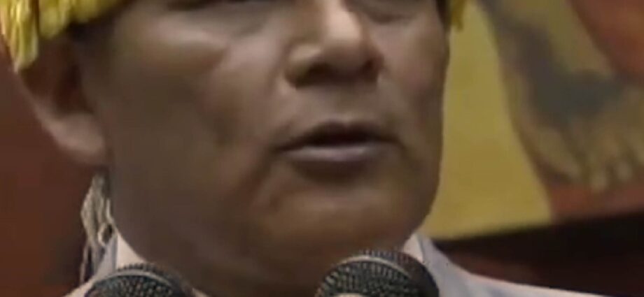 alcalde de Palora, Estalin Tzamarenda