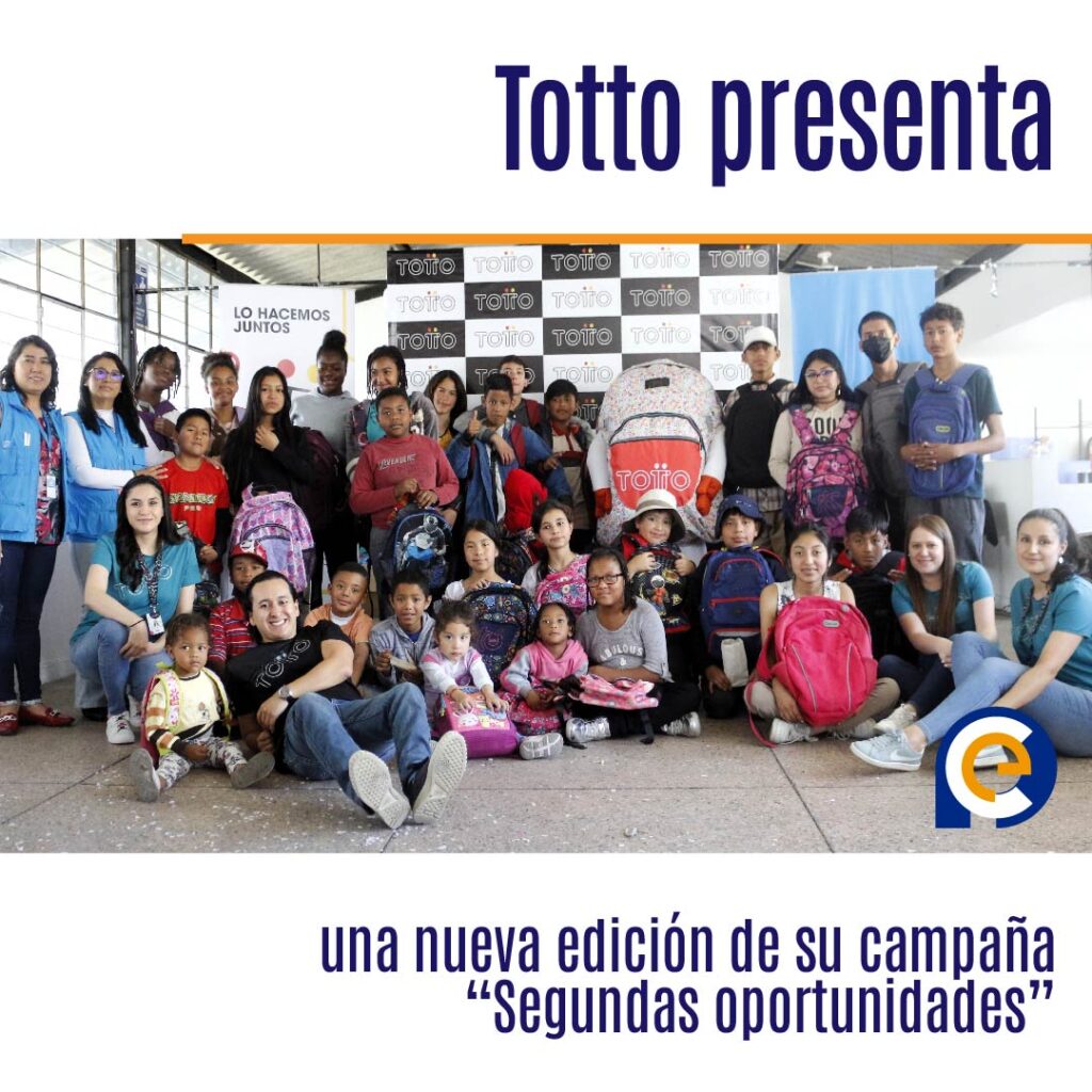 Totto presenta una nueva edición de su campaña “Segundas oportunidades”