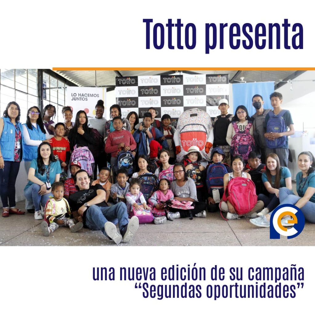 Totto presenta una nueva edición de su campaña “Segundas oportunidades”