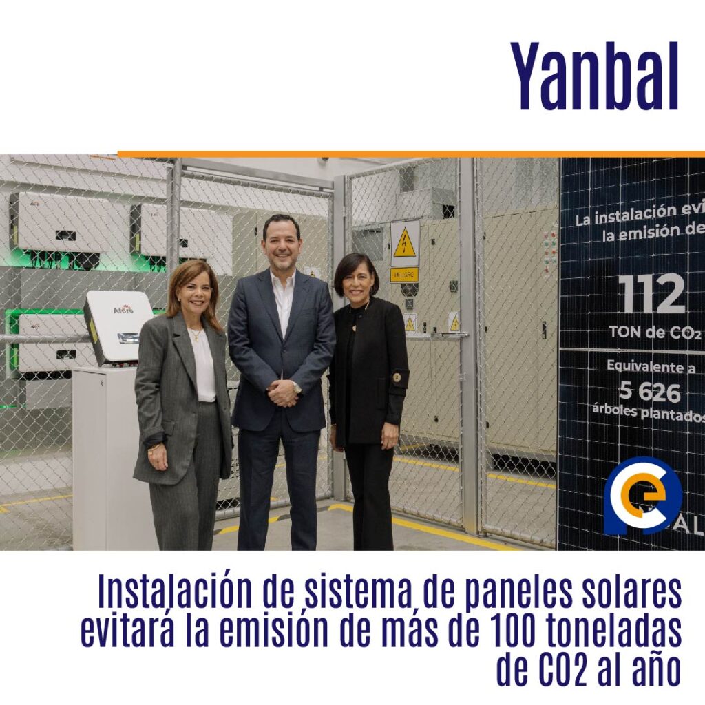 Yanbal: Instalación de sistema de paneles solares evitará la emisión de más de 100 toneladas de CO2 al año