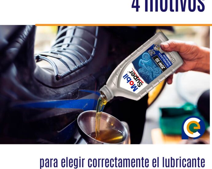 4 motivos para elegir correctamente el lubricante para tu moto