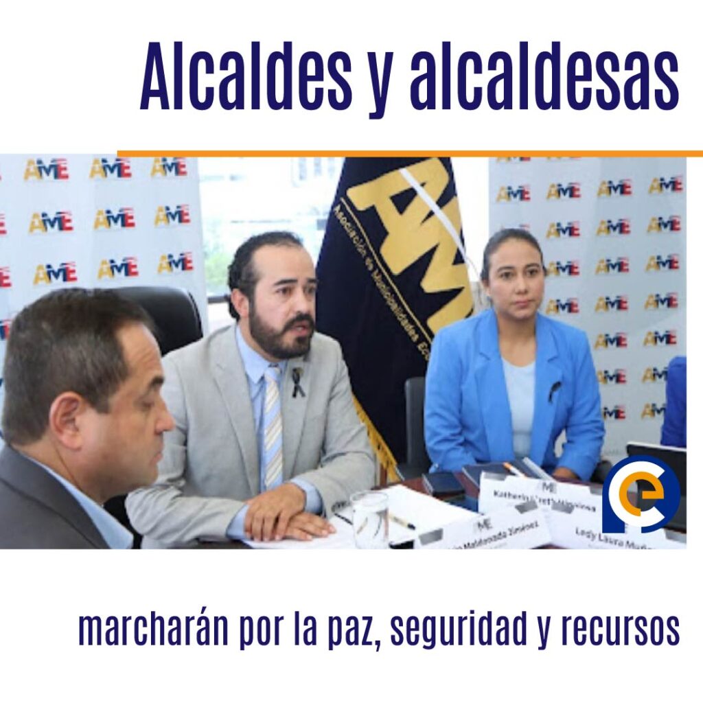Alcaldes y alcaldesas marcharán por la paz, seguridad y recursos