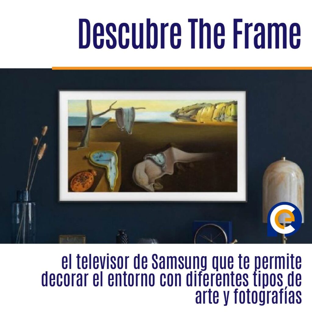 Descubre The Frame, el televisor de Samsung que te permite decorar el entorno con diferentes tipos de arte y fotografías