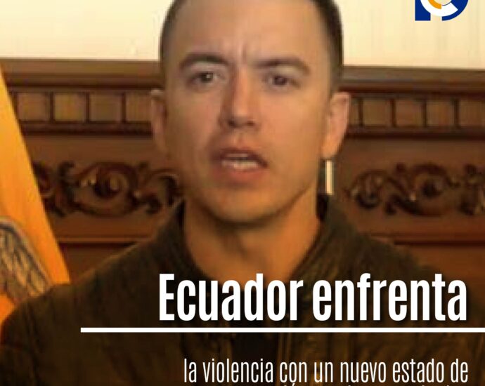 Daniel Noboa, nuevo estado de excepción en cinco provincias
