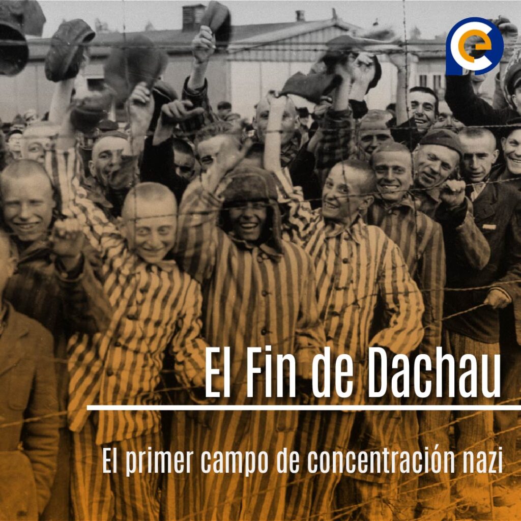 En 1945, las tropas estadounidenses liberan el campo de concentración de Dachau