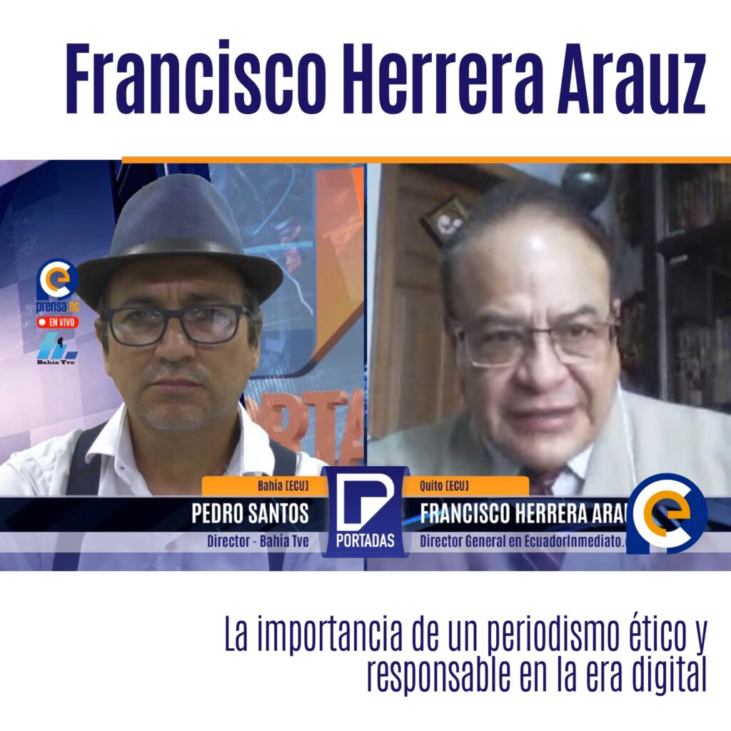 Francisco Herrera Arauz, Director General de EcuadorInmediato.com