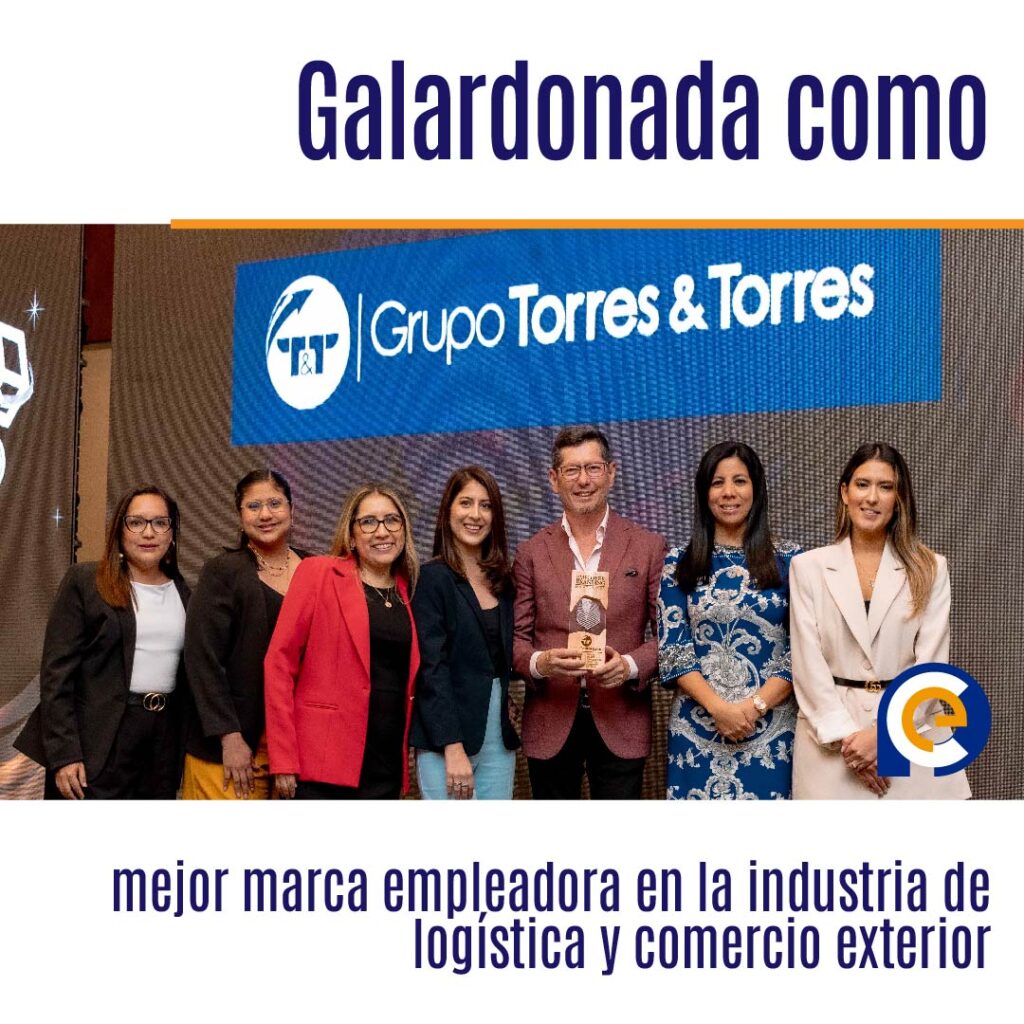Galardonada como “mejor marca empleadora en la industria de logística y comercio exterior”