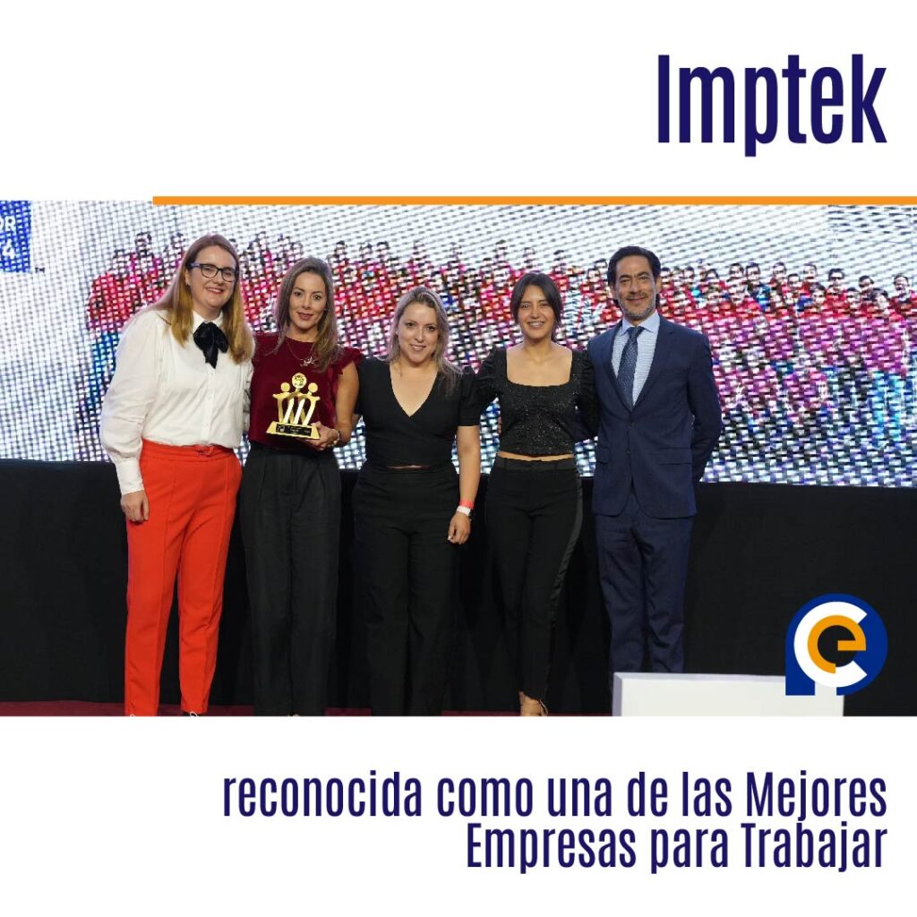 Imptek, reconocida como una de las Mejores Empresas para Trabajar
