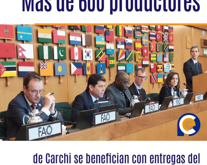 Más de 600 productores de Carchi se benefician con entregas del MAG