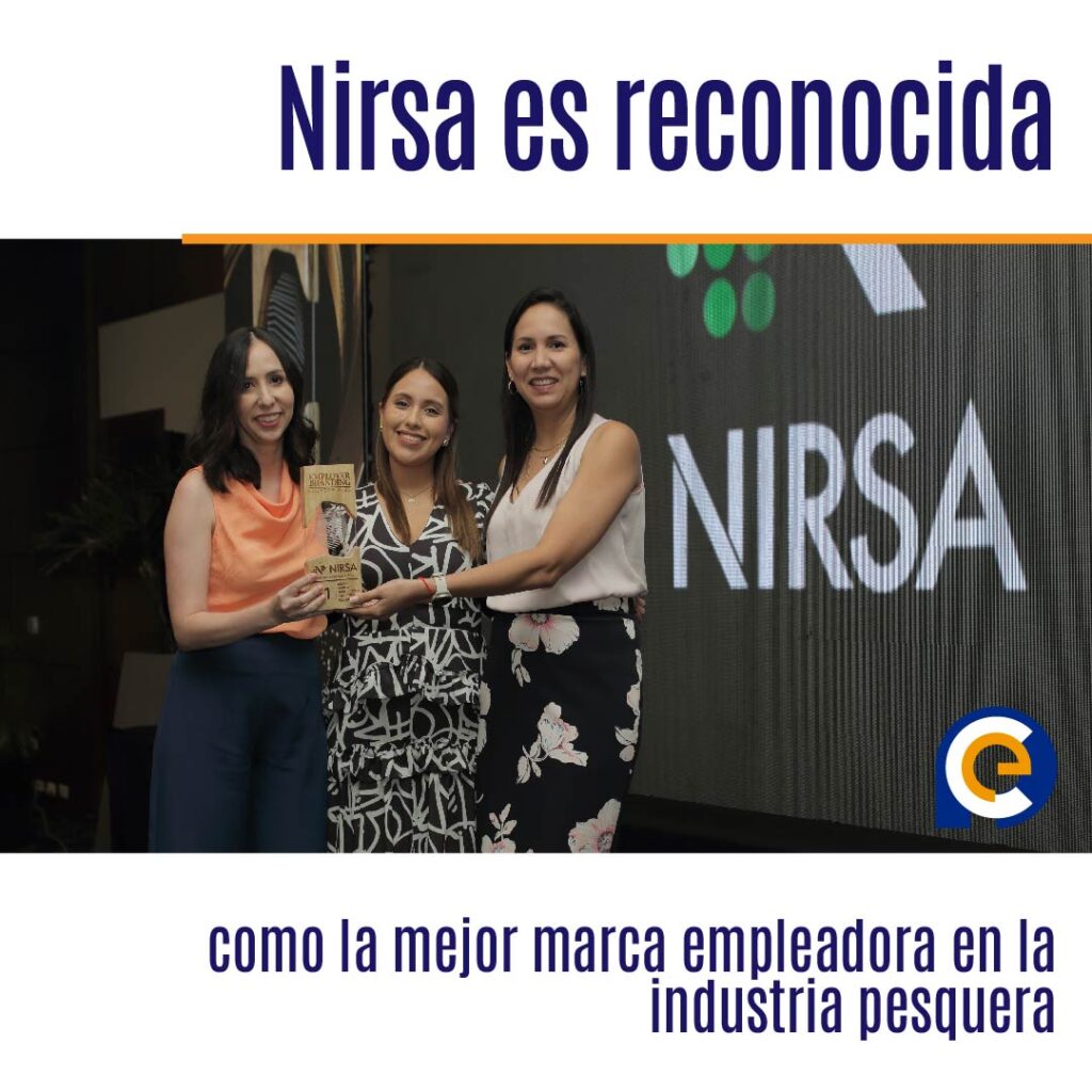 Nirsa es reconocida como la mejor marca empleadora en la industria pesquera
