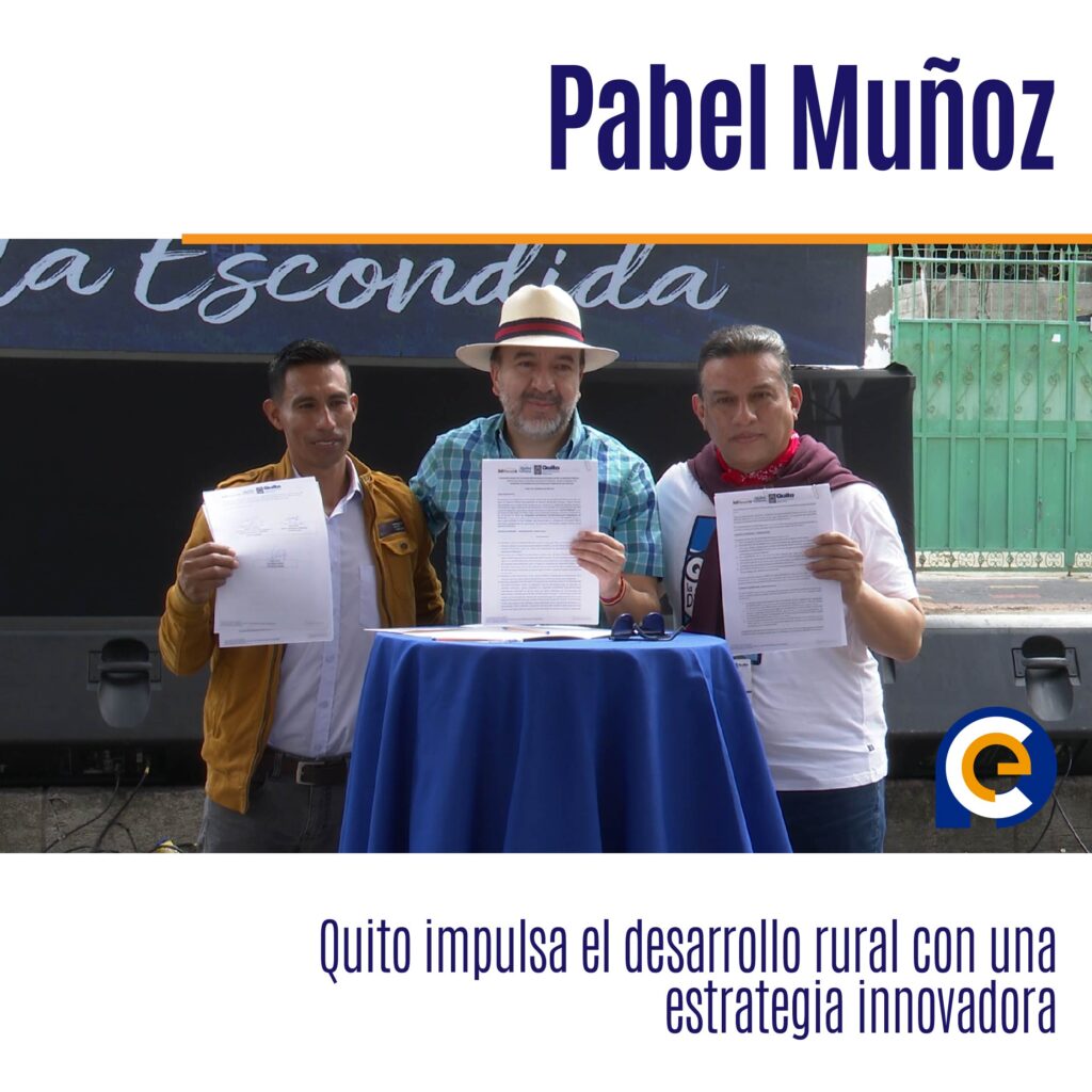 alcalde de Quito, Pabel Muñoz