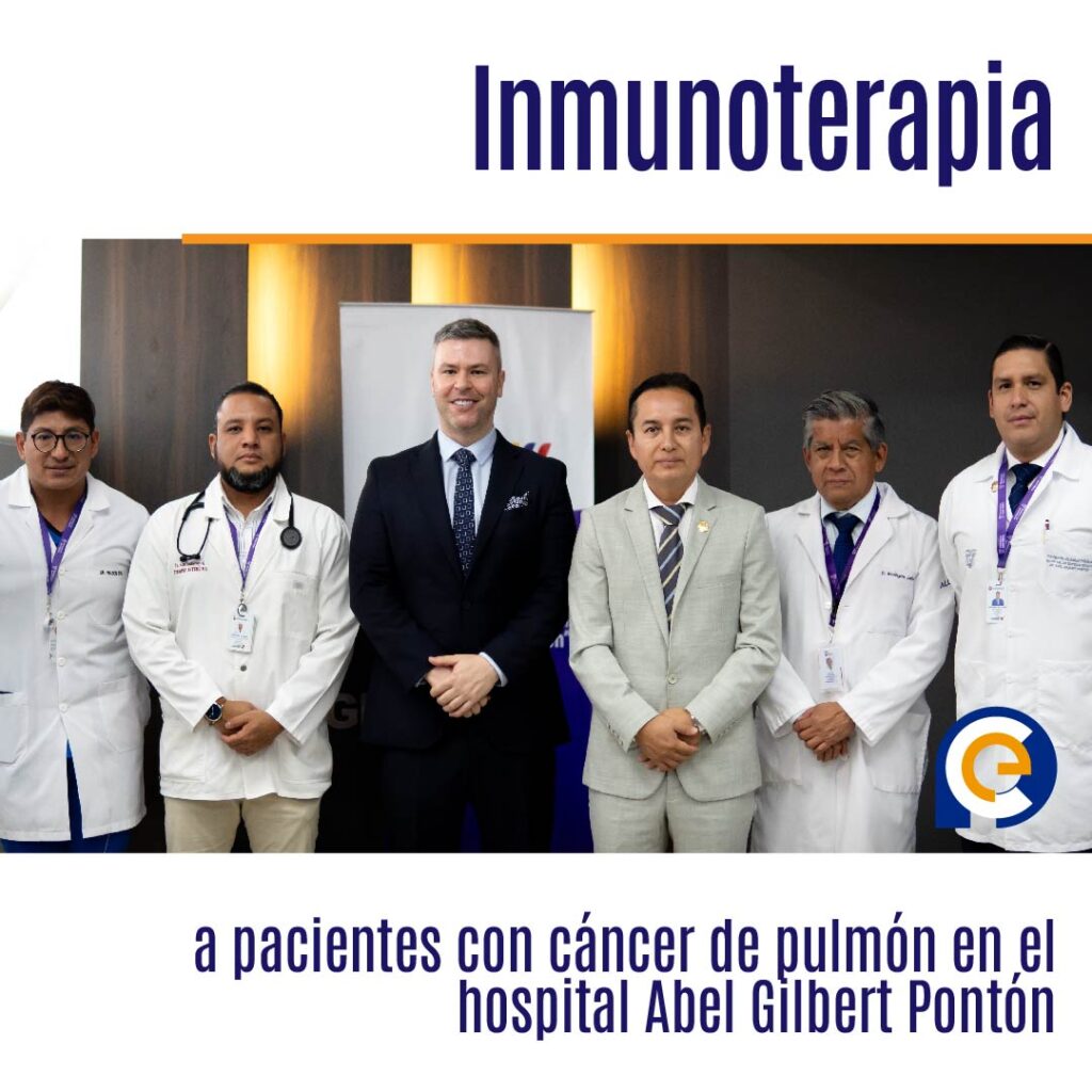 Programa de soporte con inmunoterapia a pacientes con cáncer de pulmón en el hospital Abel Gilbert Pontón