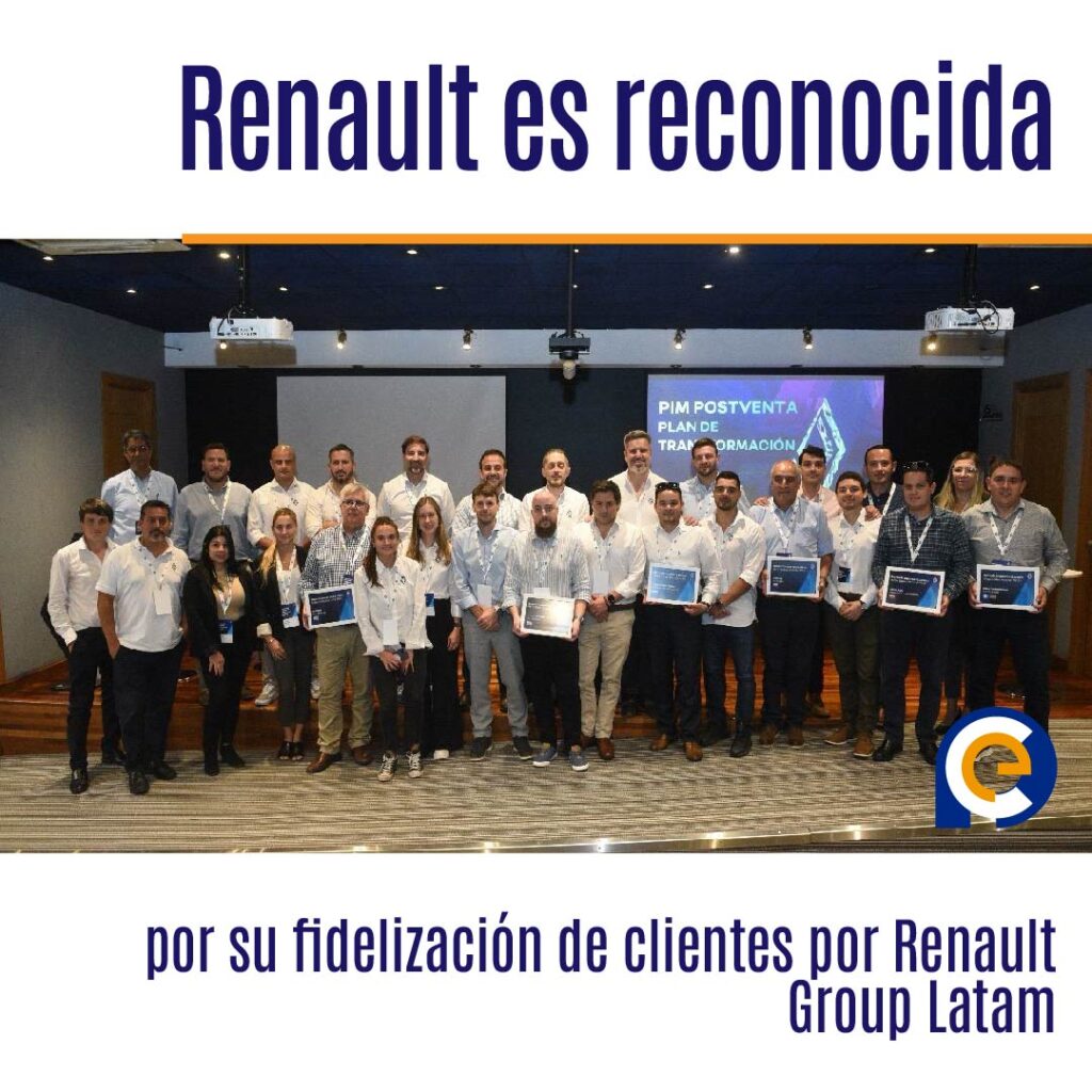 Renault es reconocida por su fidelización de clientes por Renault Group Latam