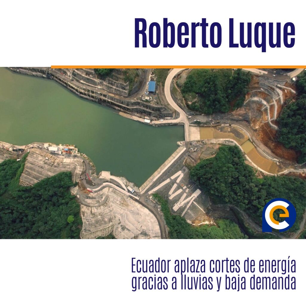 ministro de Energía encargado, Roberto Luque