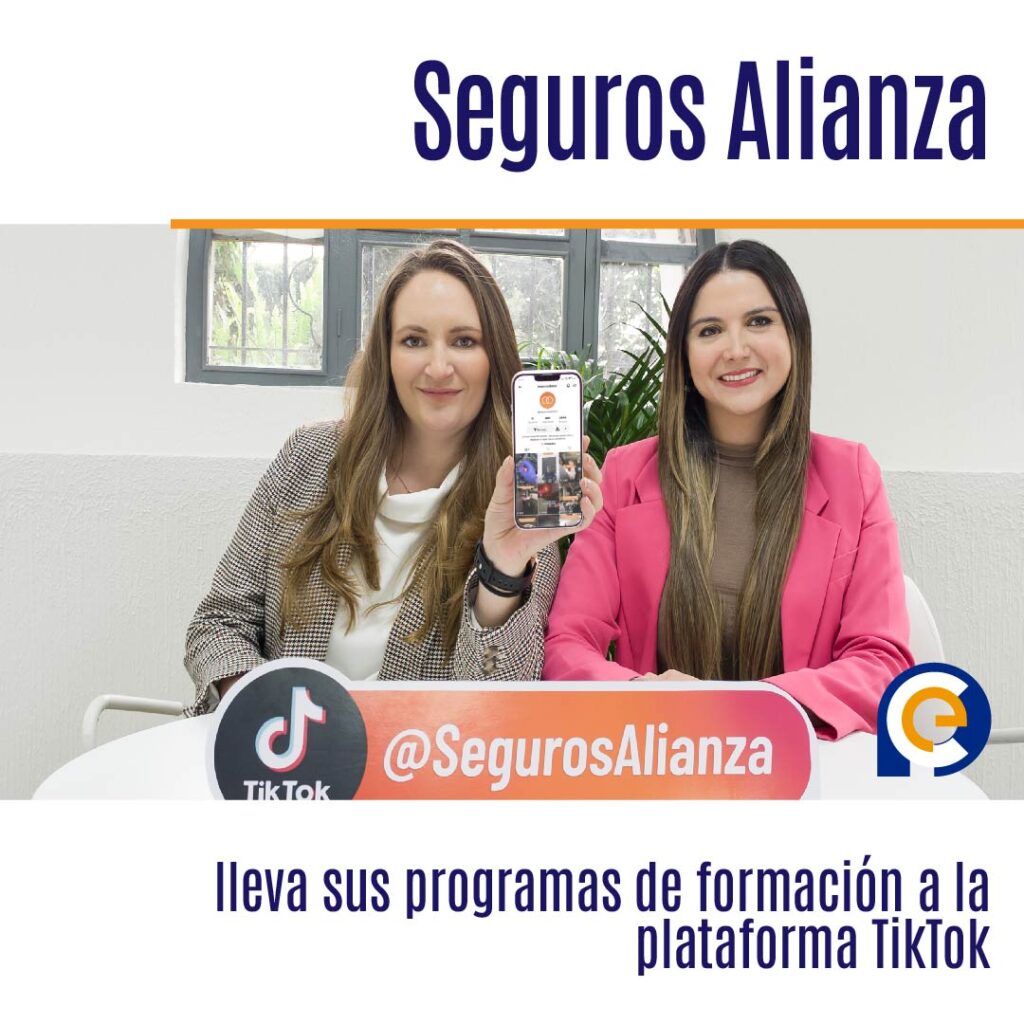 Seguros Alianza lleva sus programas de formación a la plataforma TikTok