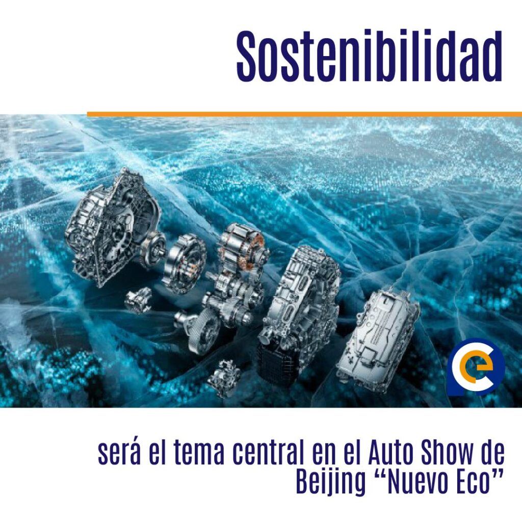 Sostenibilidad será el tema central en el Auto Show de Beijing “Nuevo Eco”