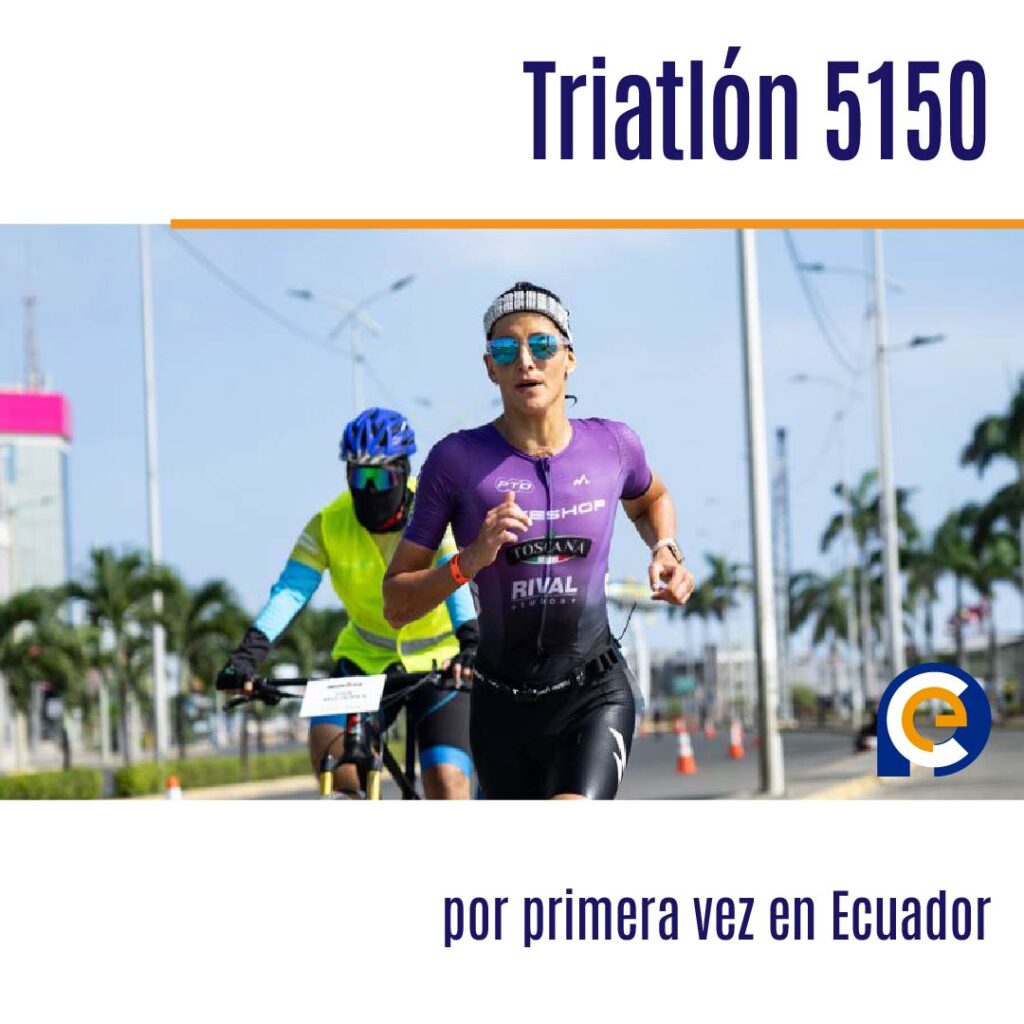 Triatlón 5150 por primera vez en Ecuador