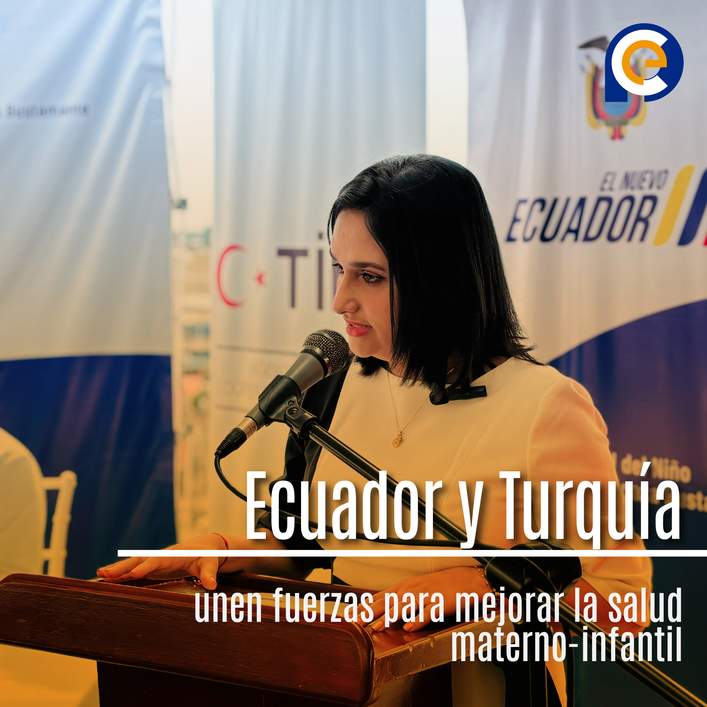 Ecuador y Turquía unen fuerzas para mejorar la salud materno-infantil