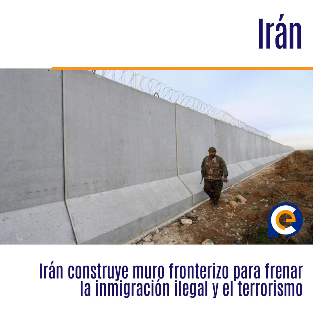 Irán construye muro fronterizo