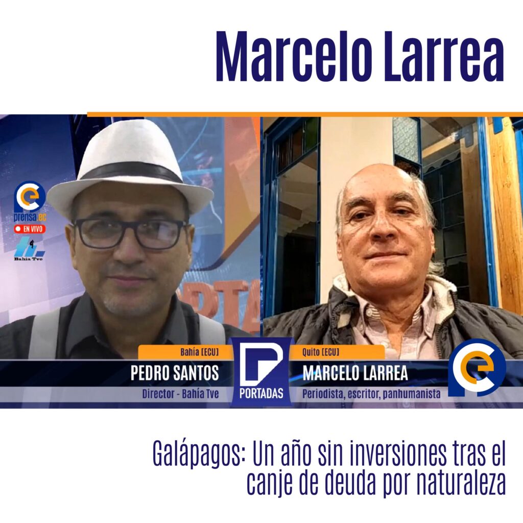 periodista y escritor Marcelo Larrea