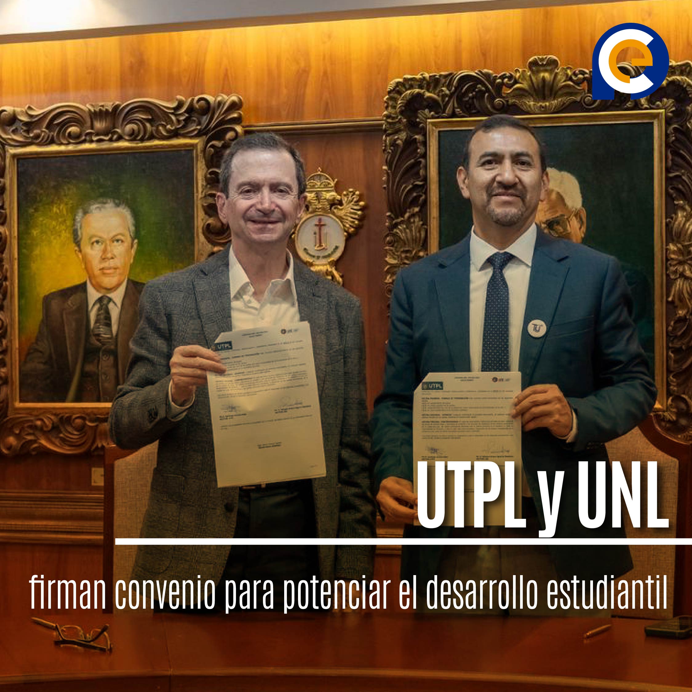 Convenio de cooperación UTPL y UNL