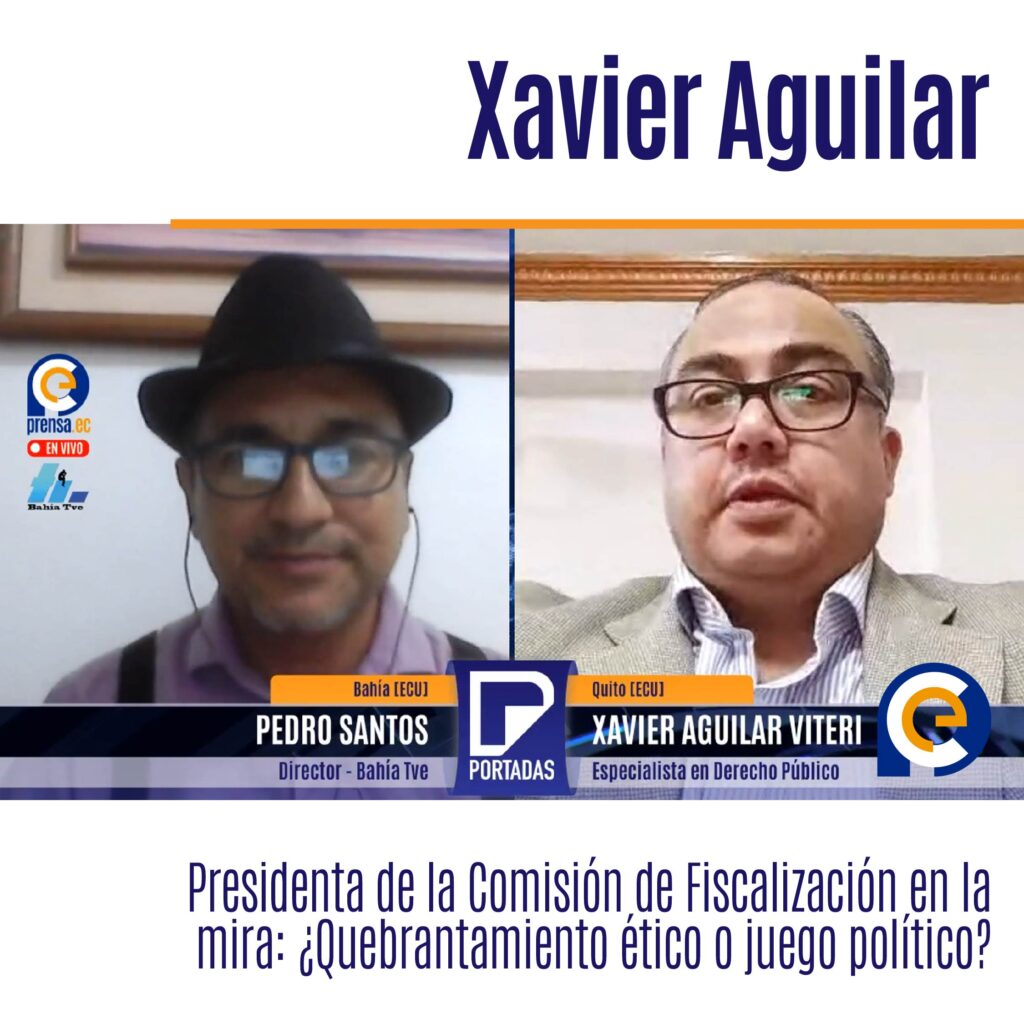 Xavier Aguilar Viteri, especialista en Derecho Público