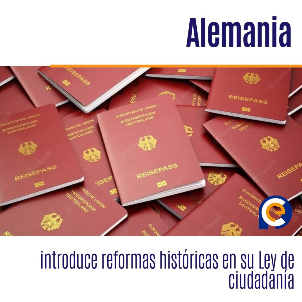 Alemania introduce reformas históricas en su Ley de ciudadanía